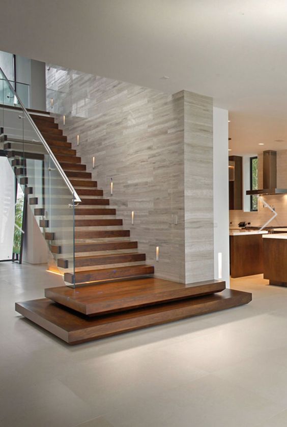 Wood Stairs